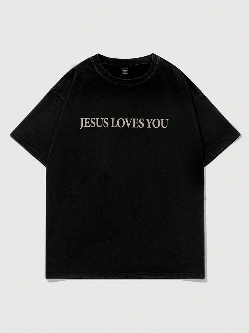 Jesus Loves You T-Shirt - Hombre - Image 2